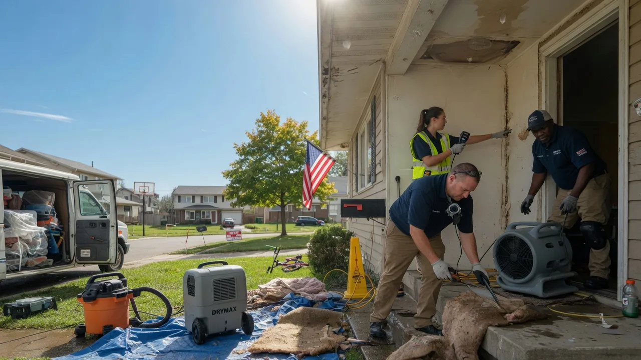 Water Damage Restoration in Dennis, MS near me